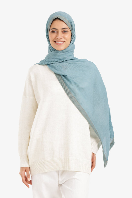 وشاح ساتان سادة من بليس