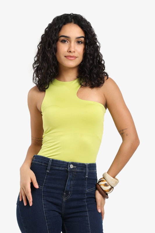 Asymmetrical Neck Top