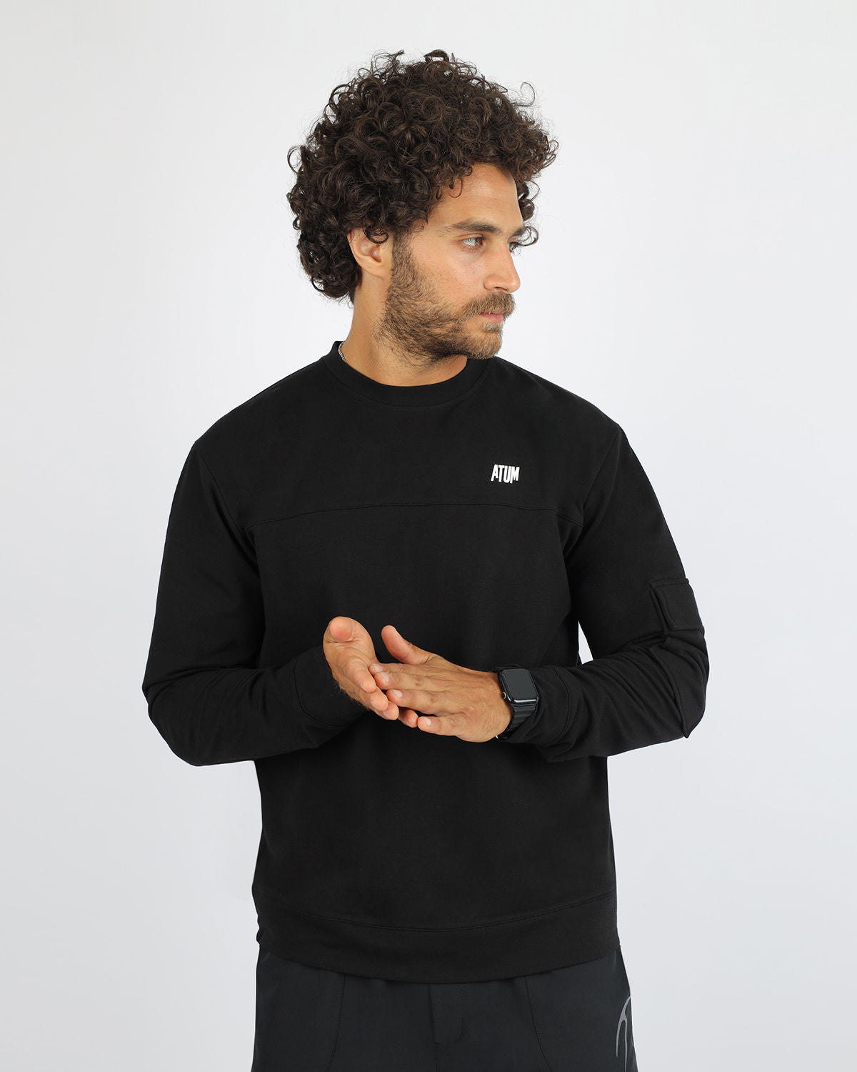Black Long-Sleeve T-Shirt
