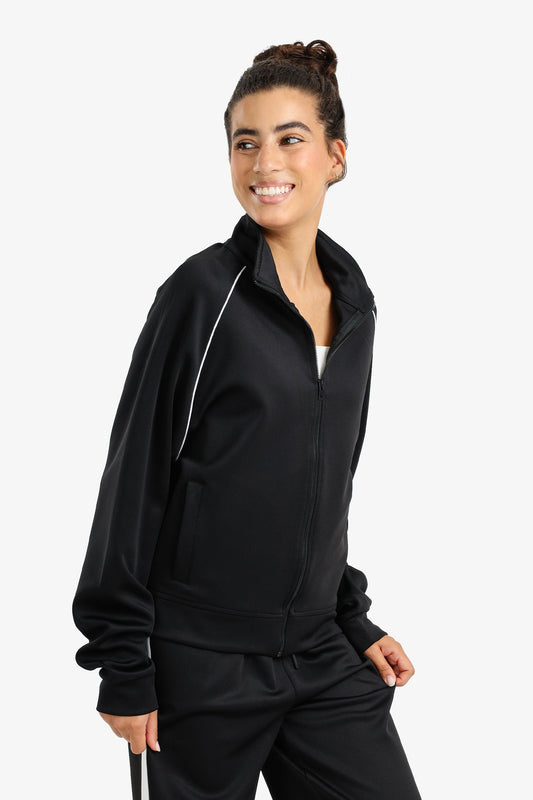 Zip-Up Lounge Jacket