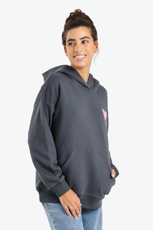 Lounge Printed Hoodie