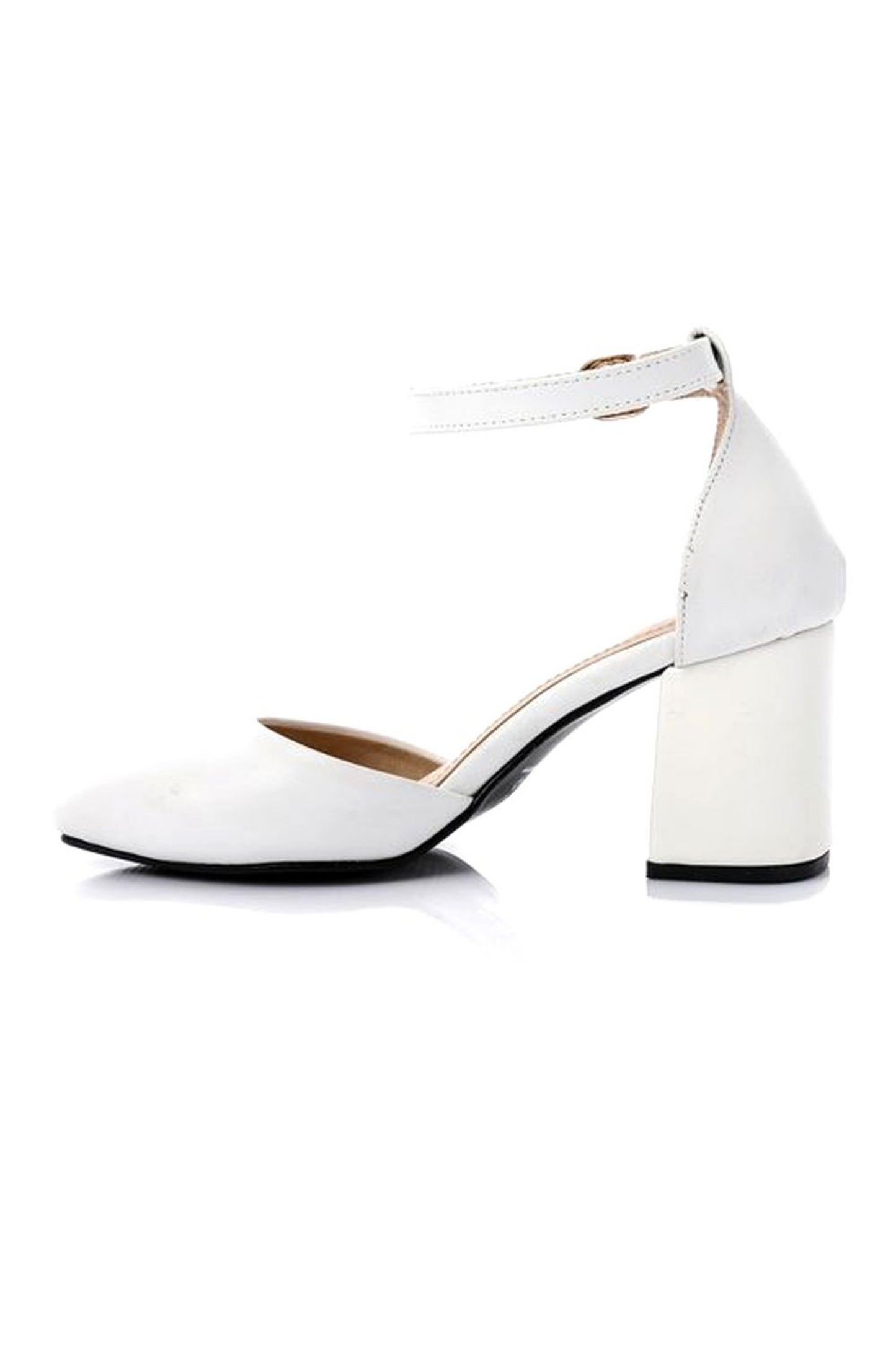 Ankle Buckle High Heels Shoes