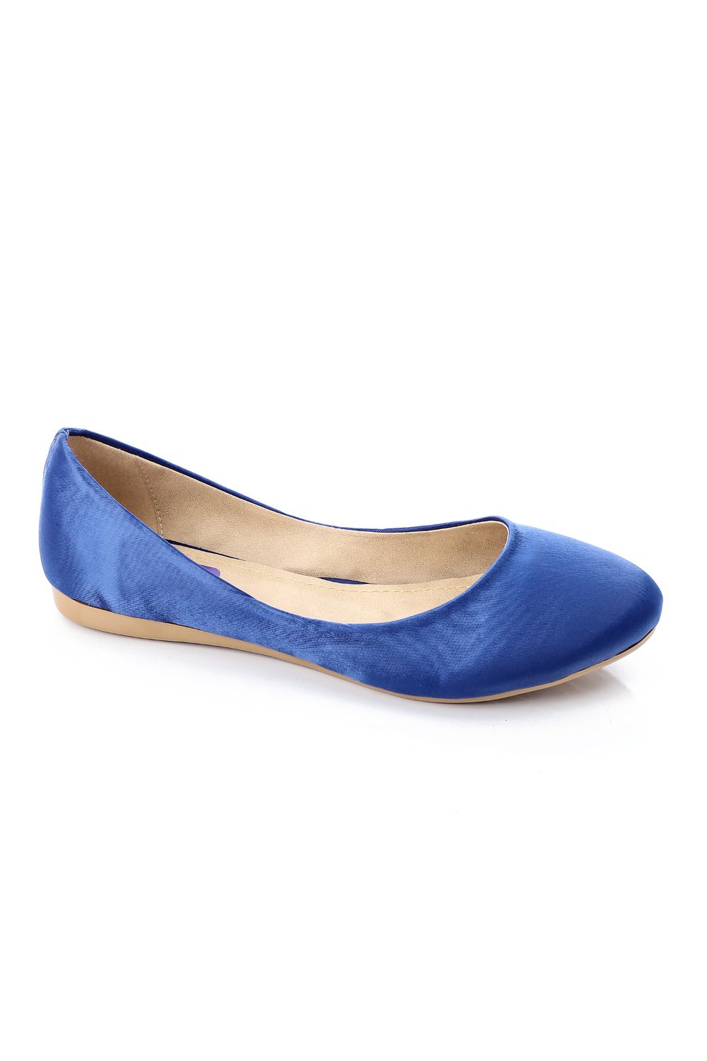 Solid Velvet Flat Shoes