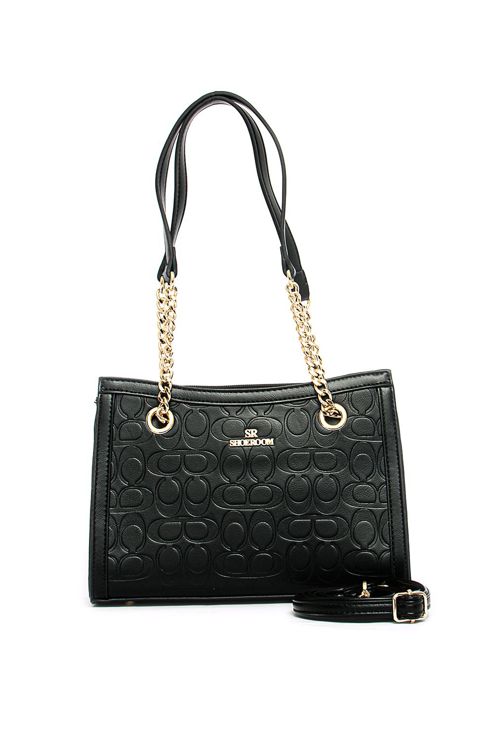 Flocked Shoulder Bag