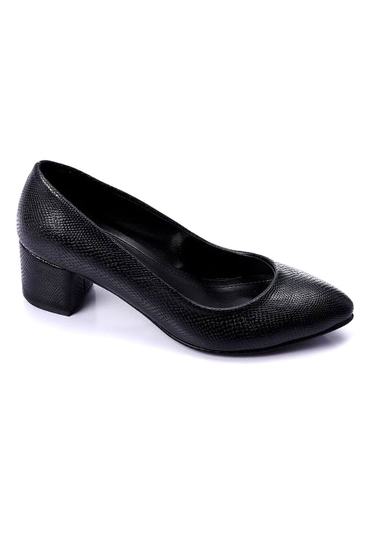 أحذية بكعب منفوخ