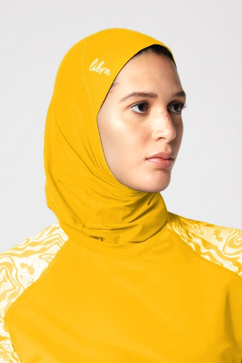 Yellow Ultra-Fit Swim Hijab
