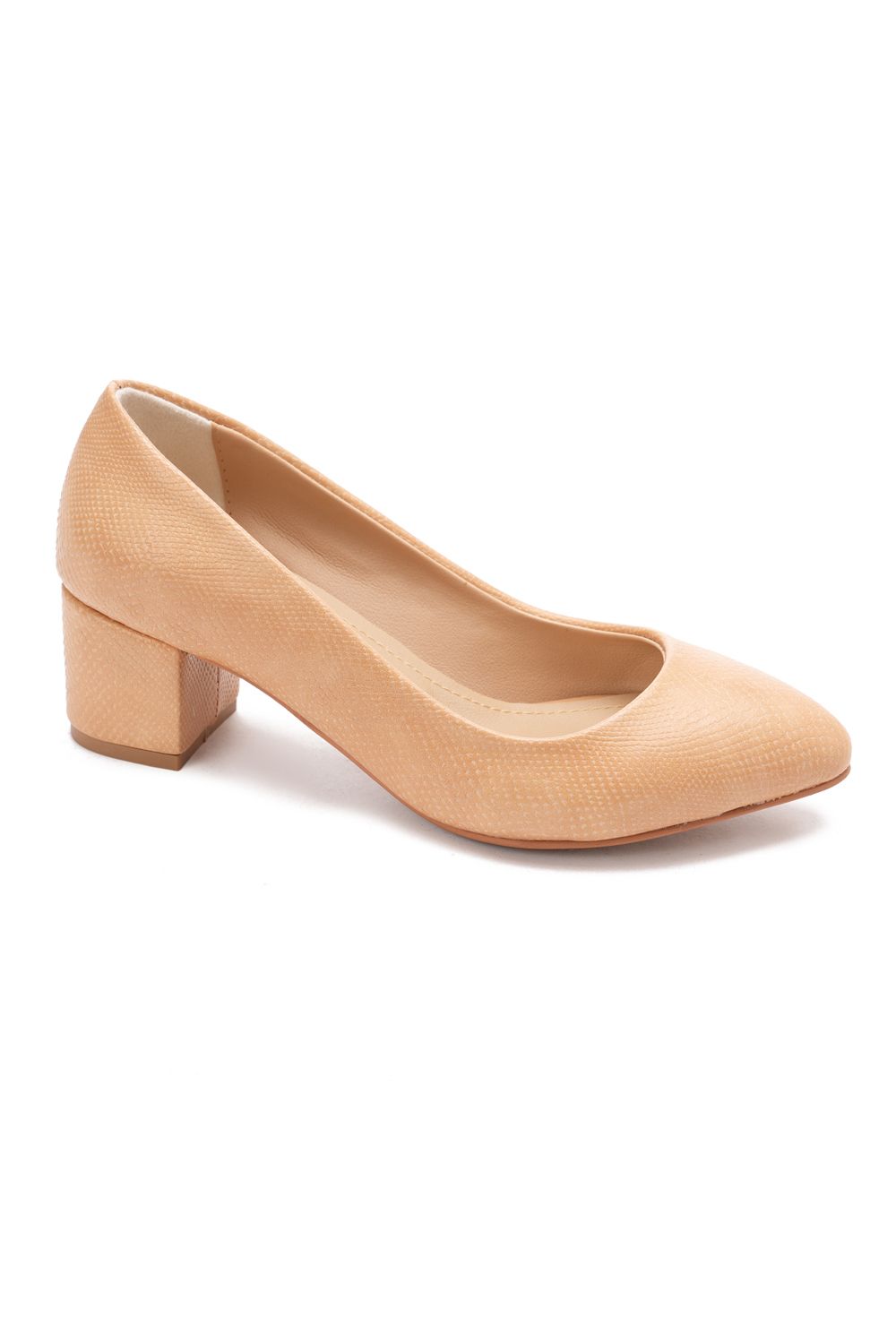 Classic Textured Leather High Heels