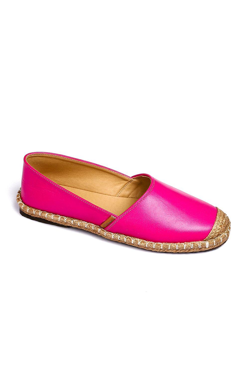 Metallic Espadrille with Straw Frame