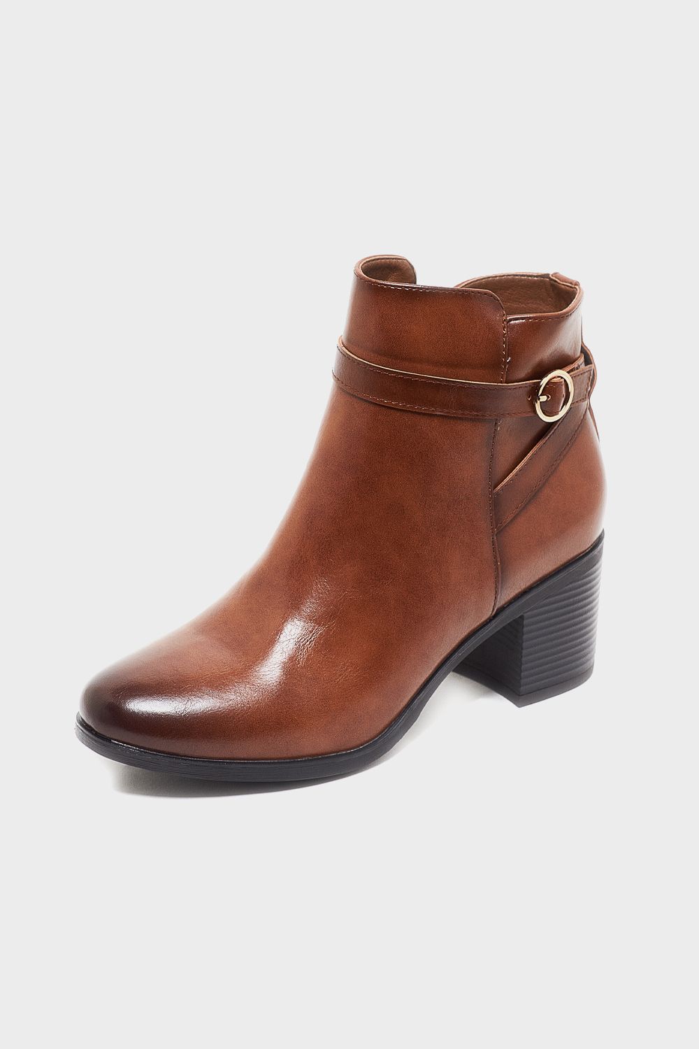Classic Heeled Half Boots