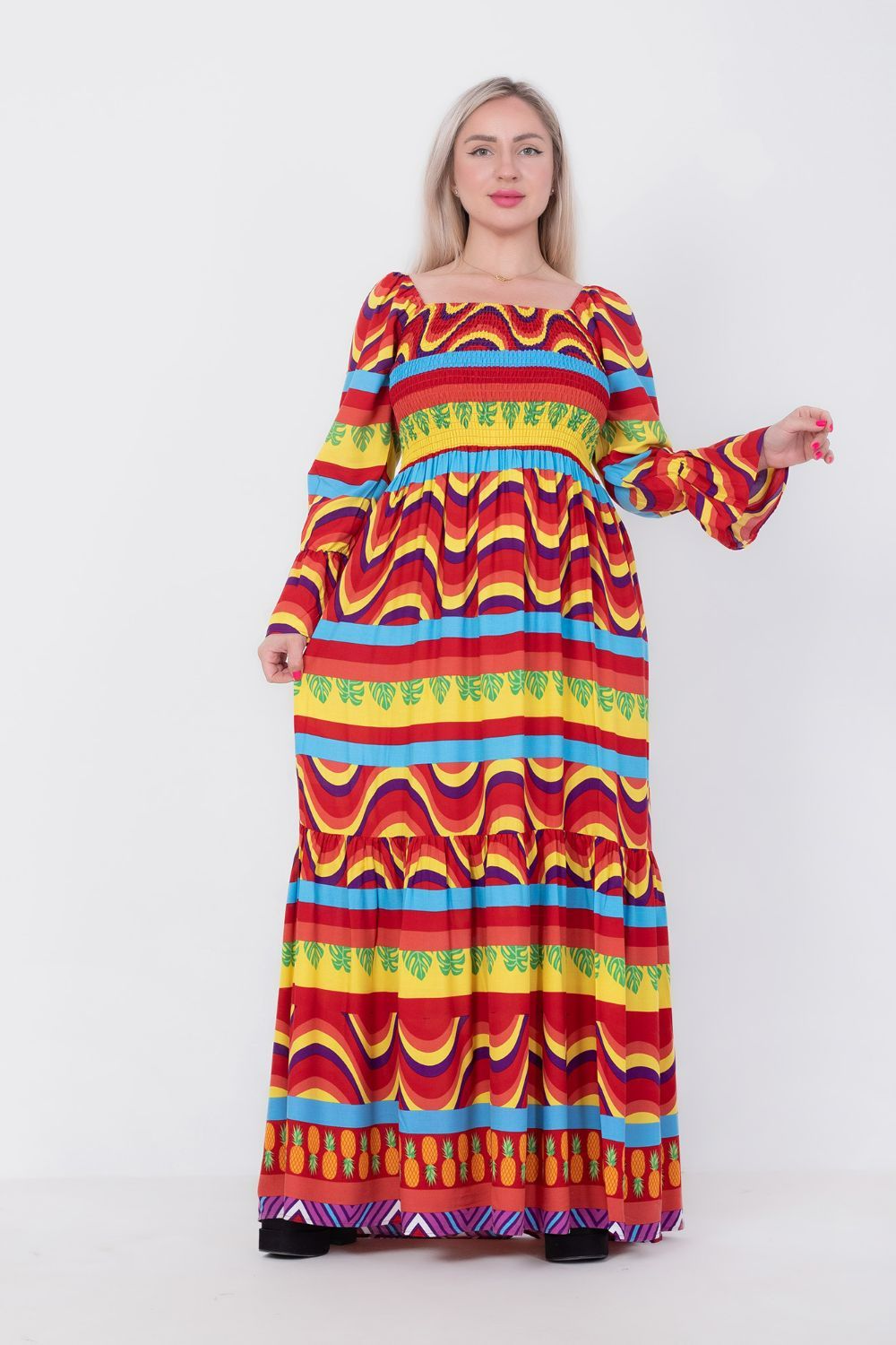 Colorful Maxi Dress