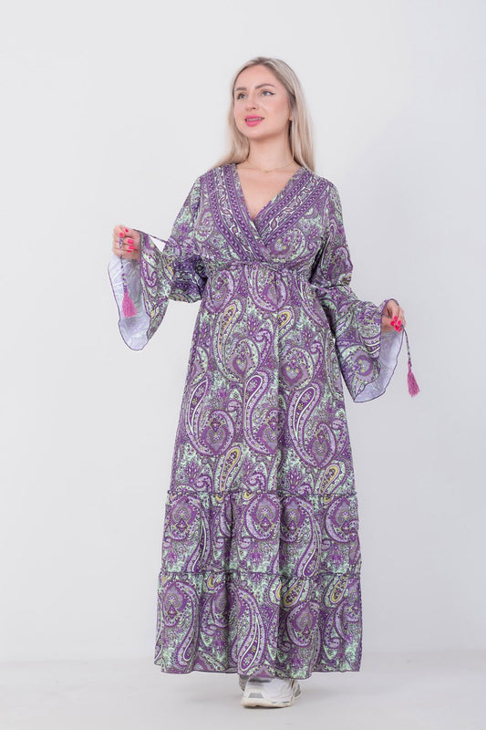 فستان صيفي ملون