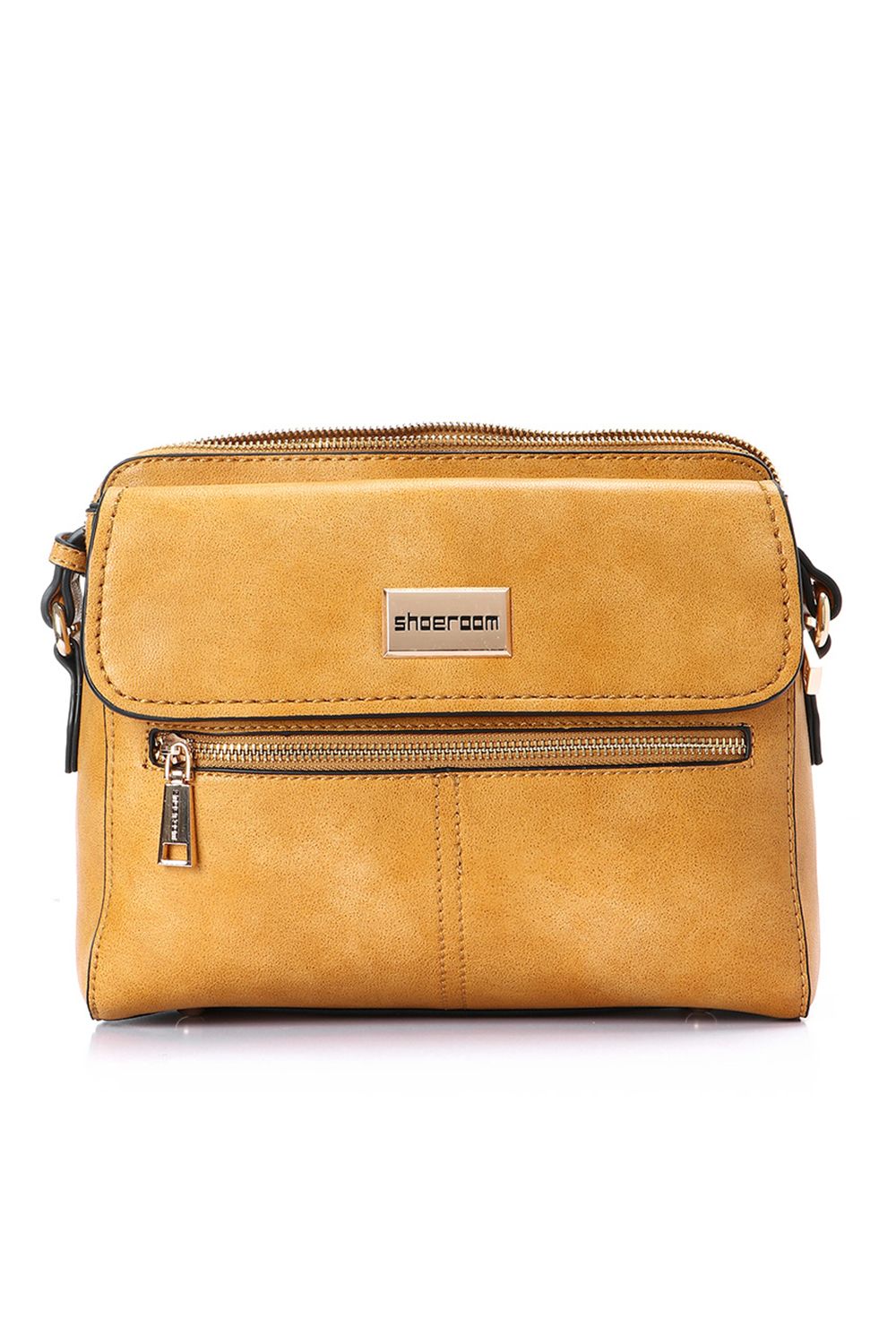 3 Level Cross Body Bag Yellow