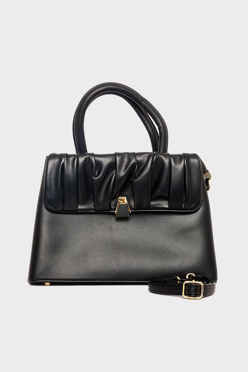 Plain Leather Hand Bag