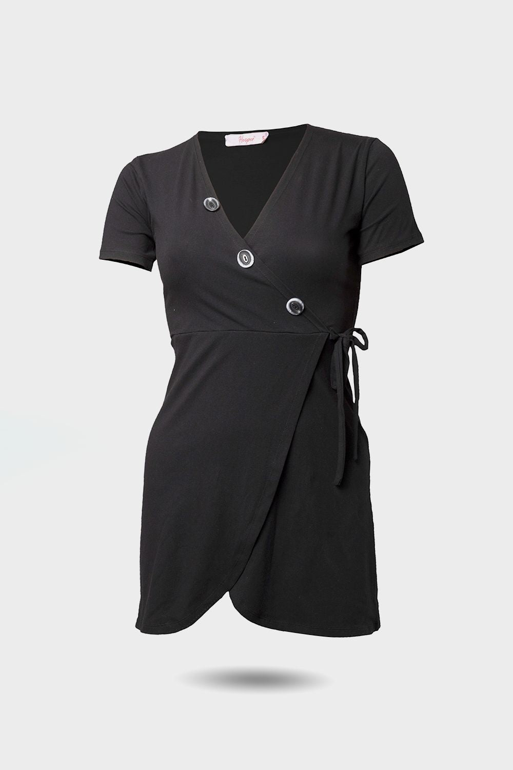 Maternity And Nursing Short Sleeve Dress