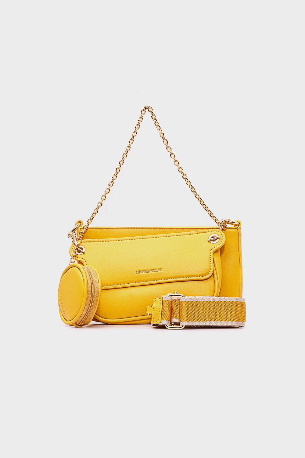 Trendy Solid Crossbody Bag