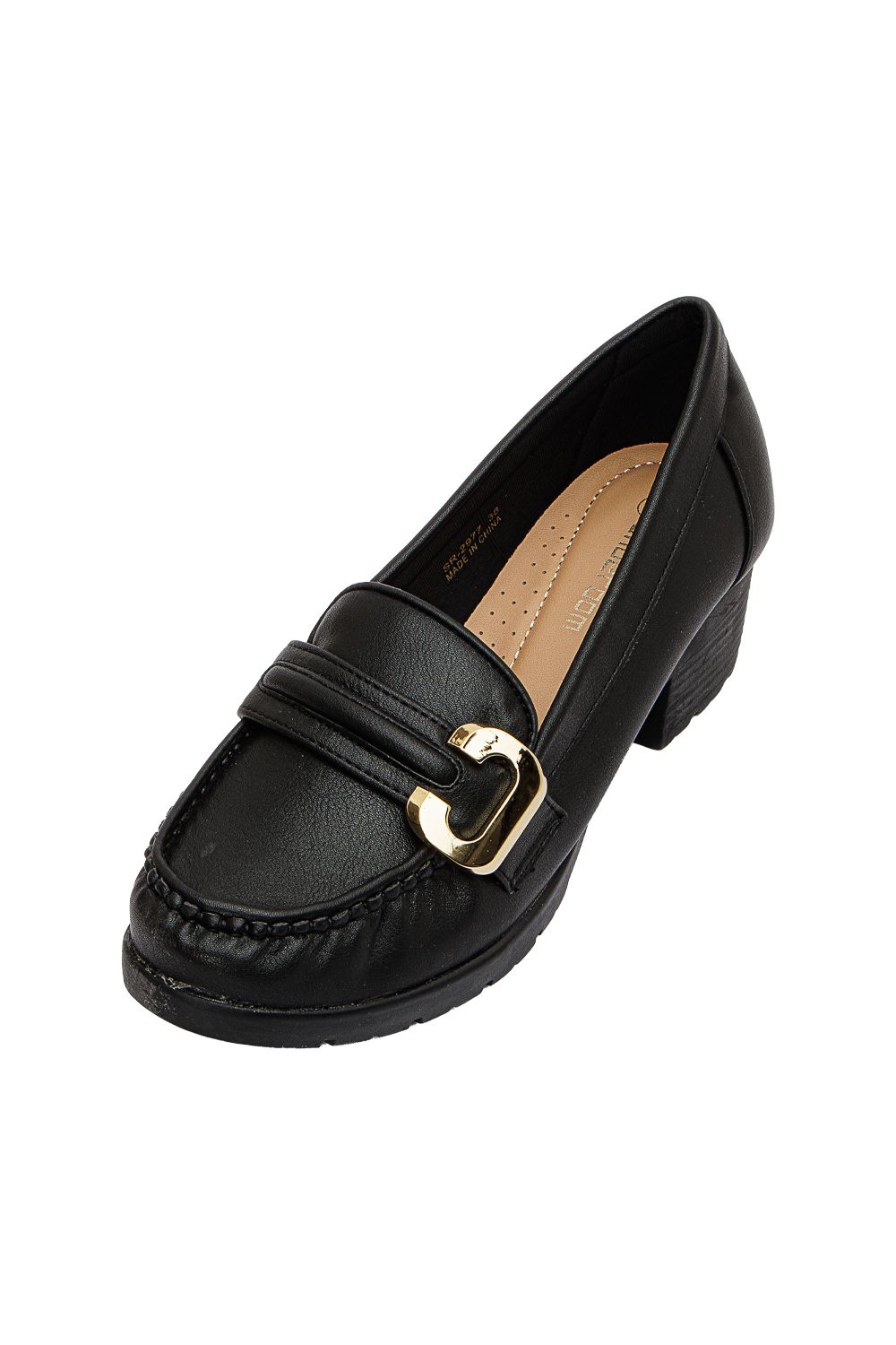 Metal Buckle High Heels