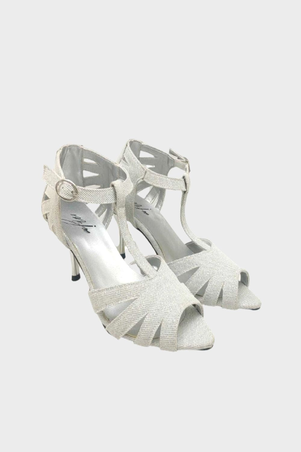 Side Slits Sandal with Small Front Open