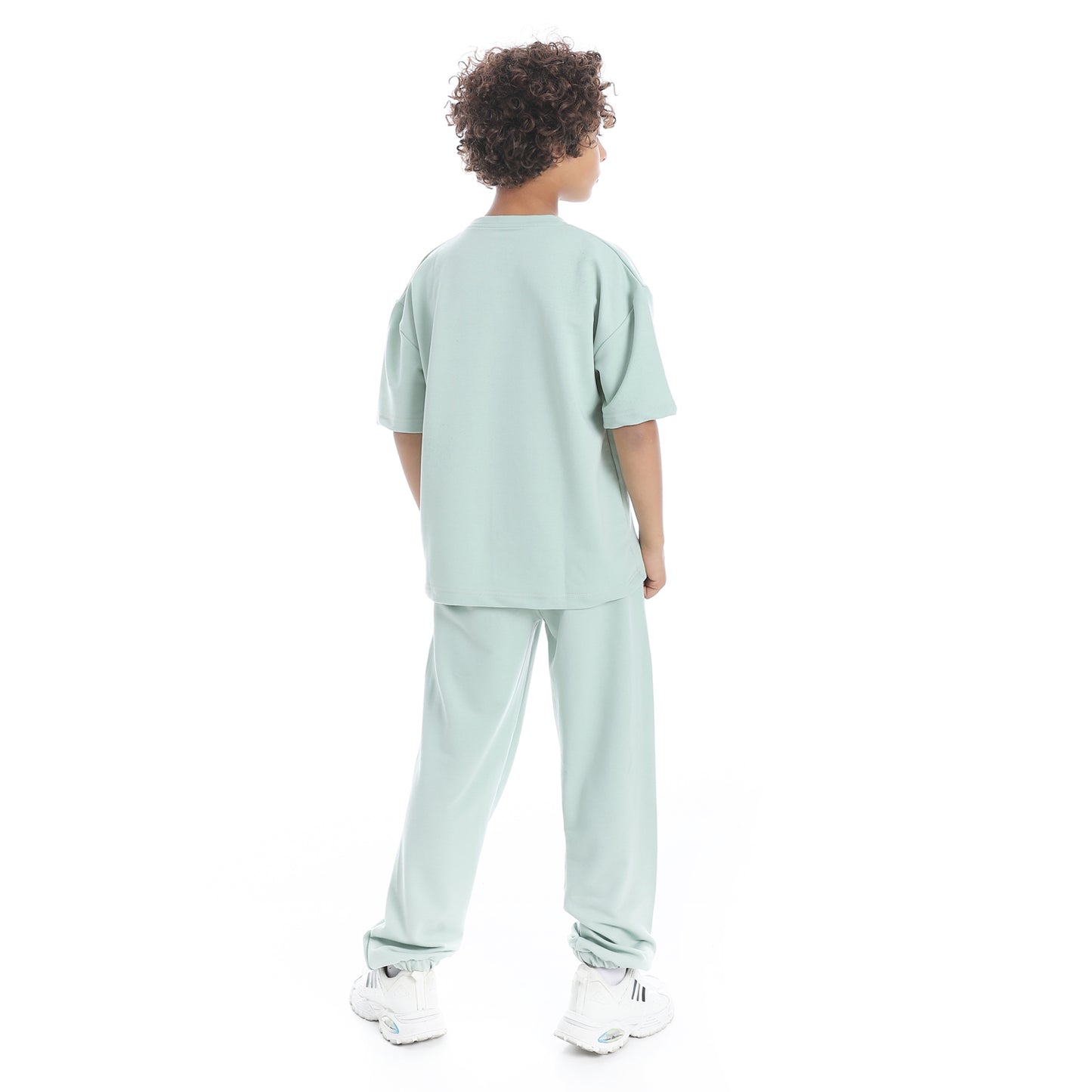 Half Sleeves Printed Pajama Set for Kids