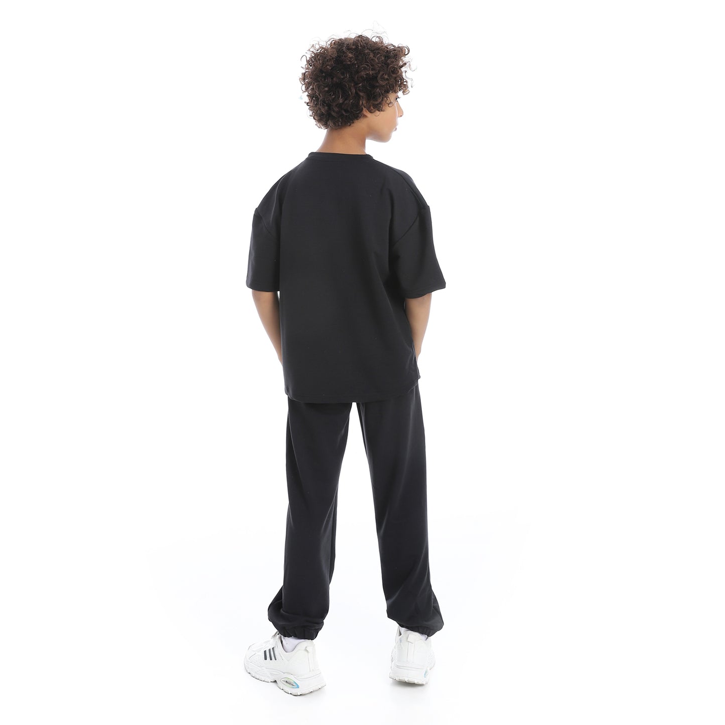 Half Sleeves Printed Dog Pajama Set for Teenagers