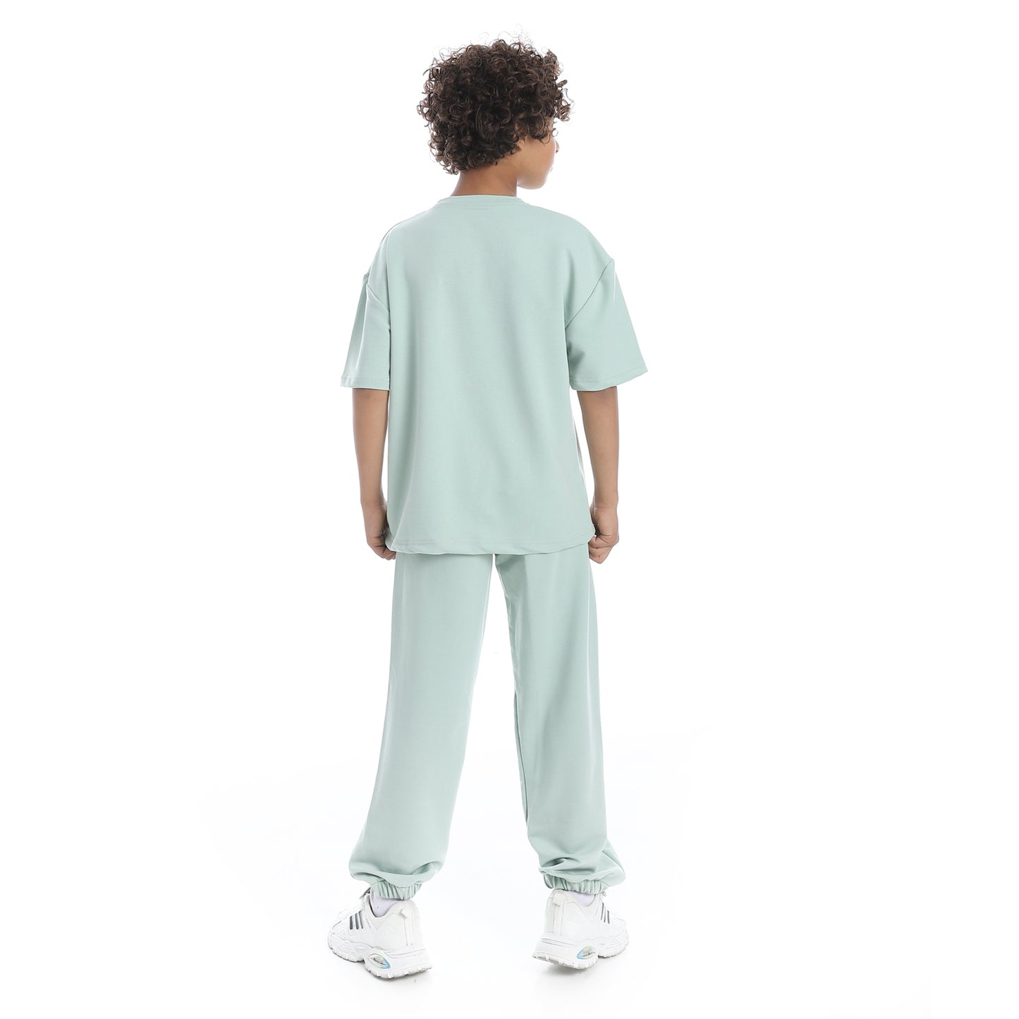Half Sleeves Printed Dog Pajama Set for Kids
