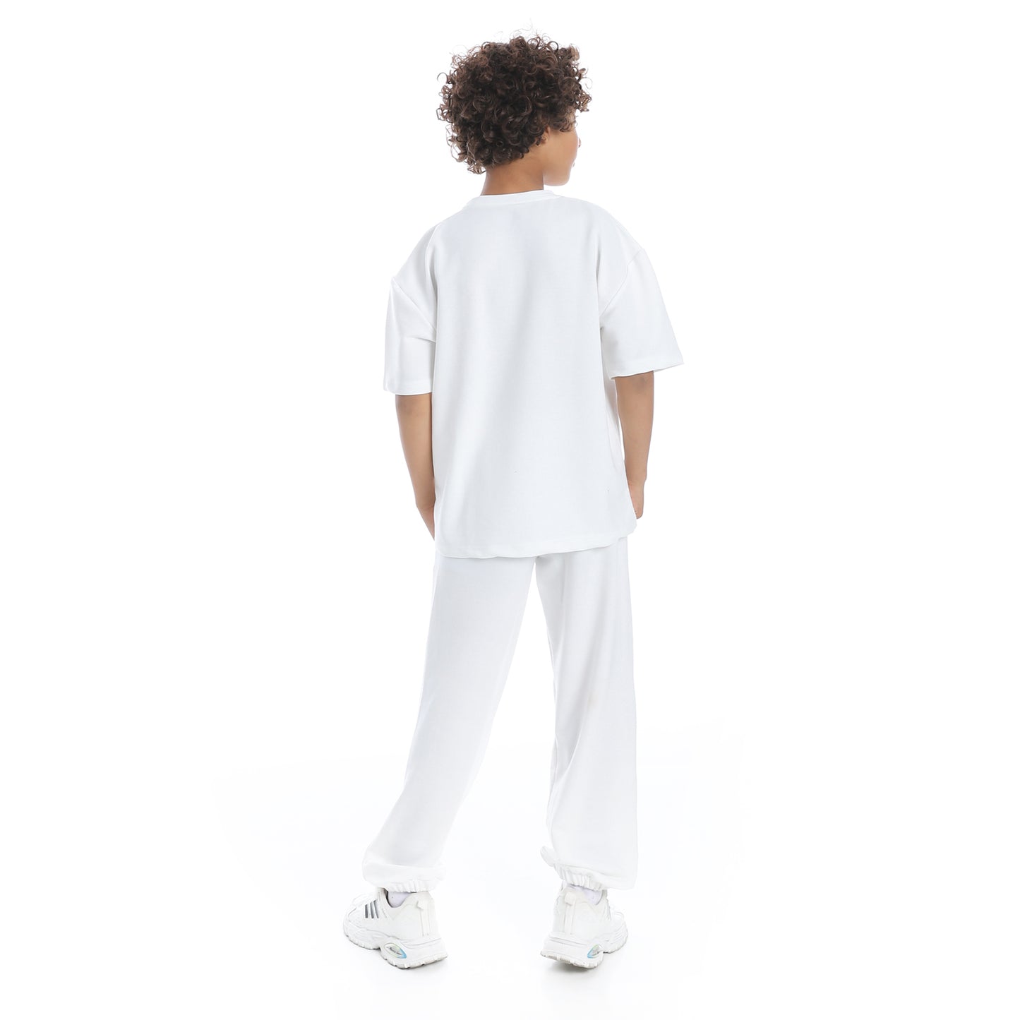 Half Sleeves Printed Dog Pajama Set for Teenagers