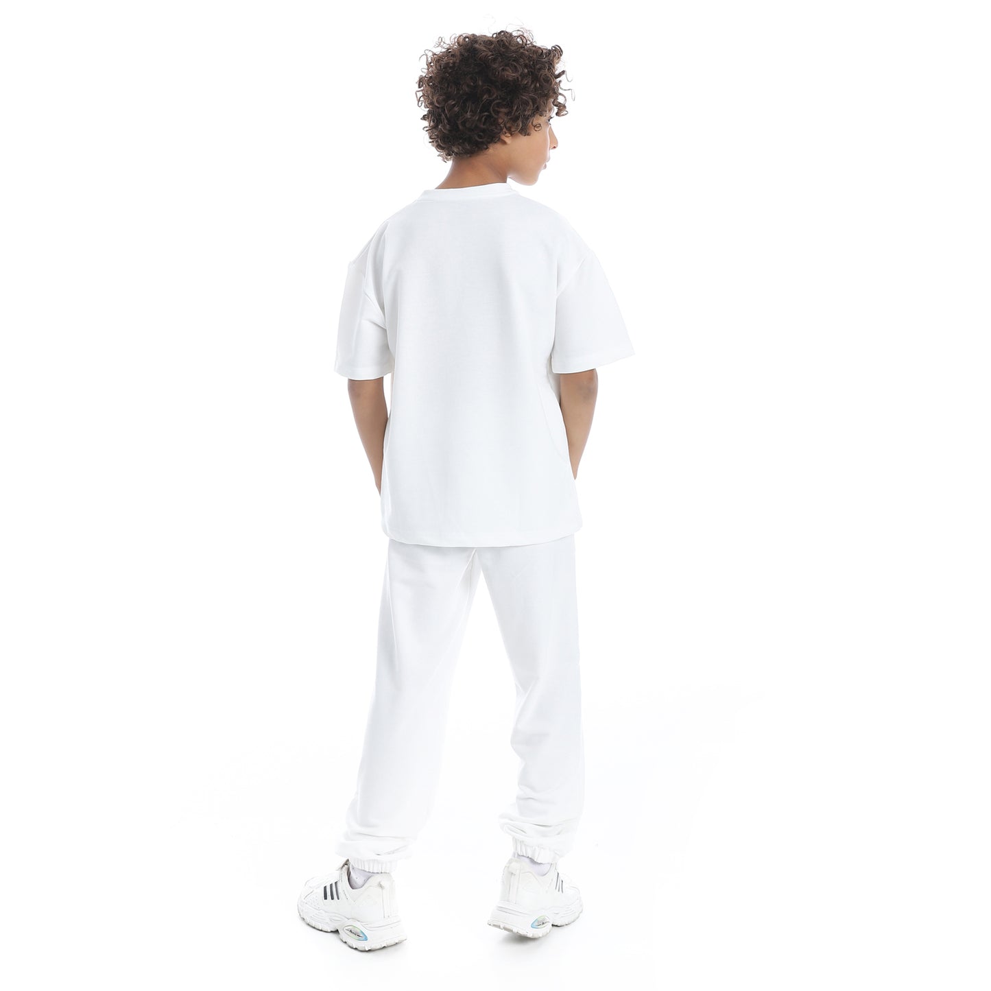 Palm Trees Printed Pajama Set for Kids