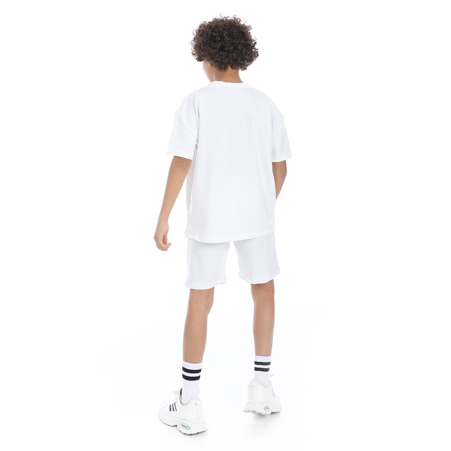 "Good Vibes Only" Printed Pajama Set for Kids