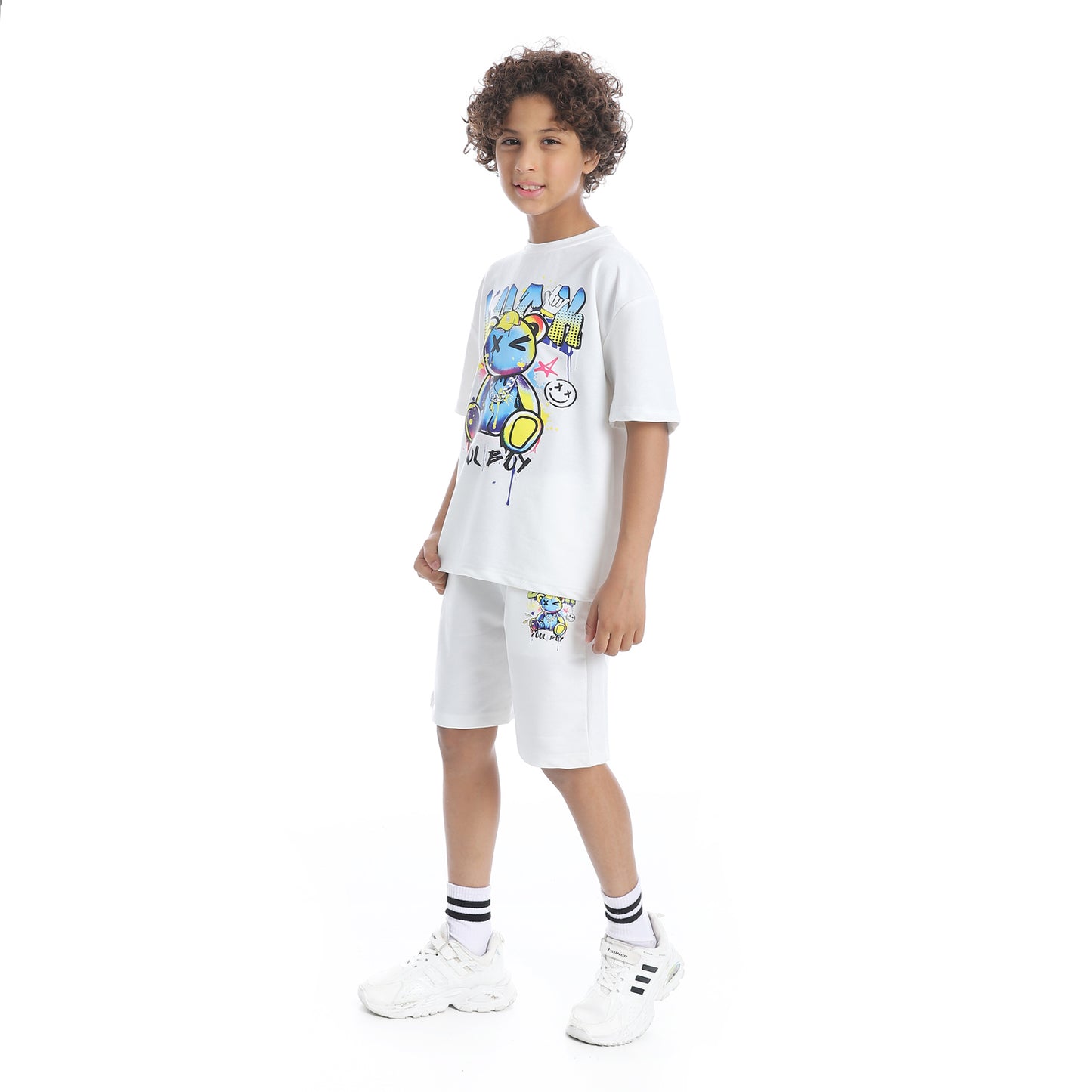 Short Printed Pajama Set for Teenagers