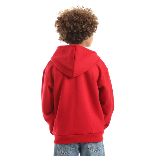 Bundle Of 4 Plain Fire Hooded Sweatshirt