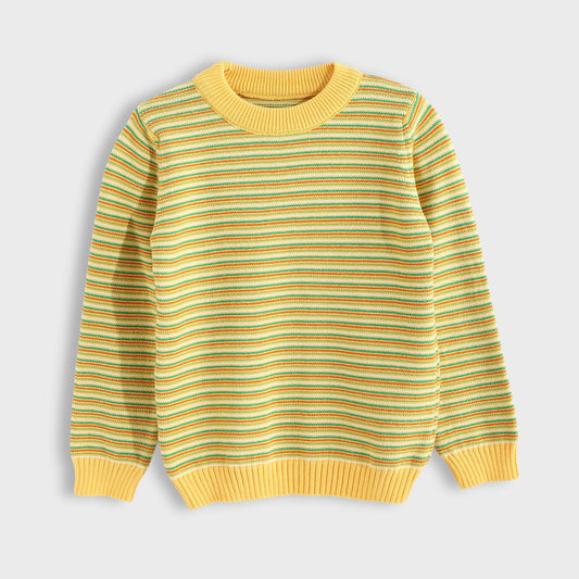 Thinly Striped Pullover - بلوفر مخطط رفيع