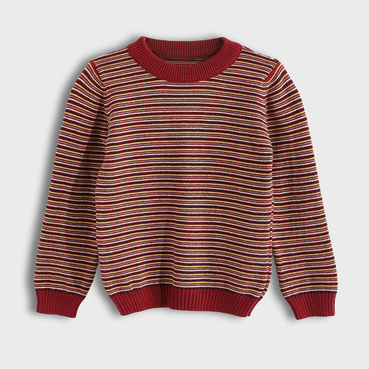 Thinly Striped Pullover - بلوفر مخطط رفيع