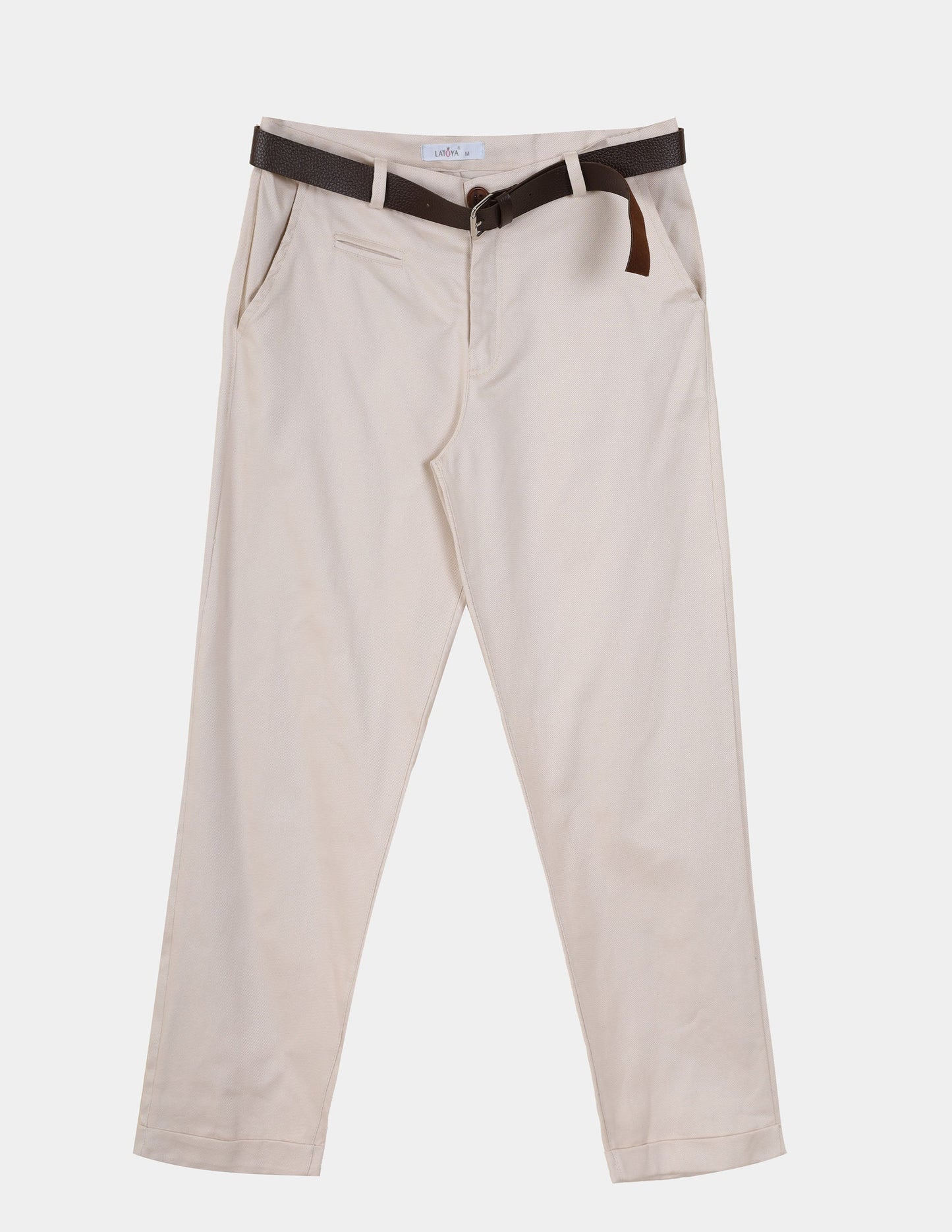 Belted Tapered Pants