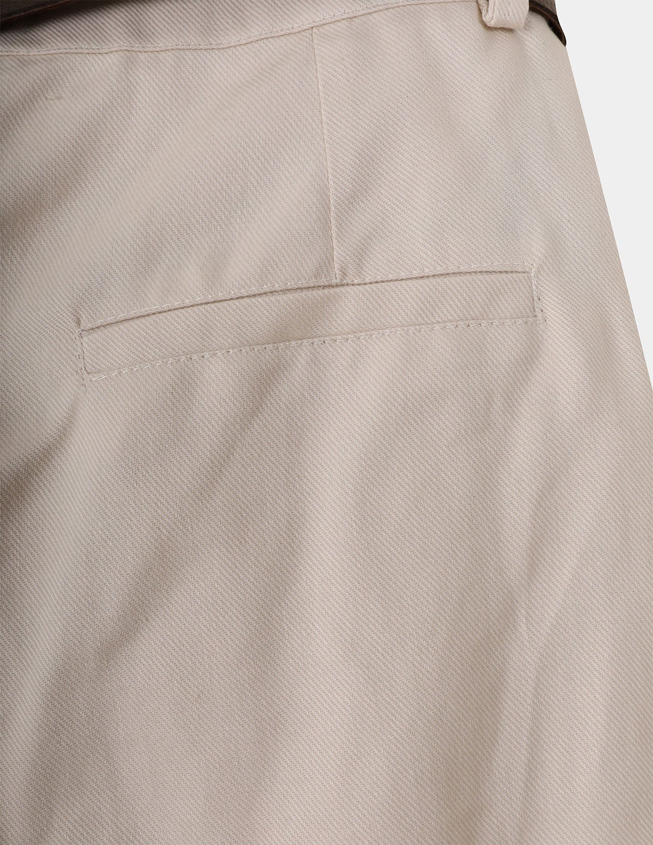 Belted Tapered Pants