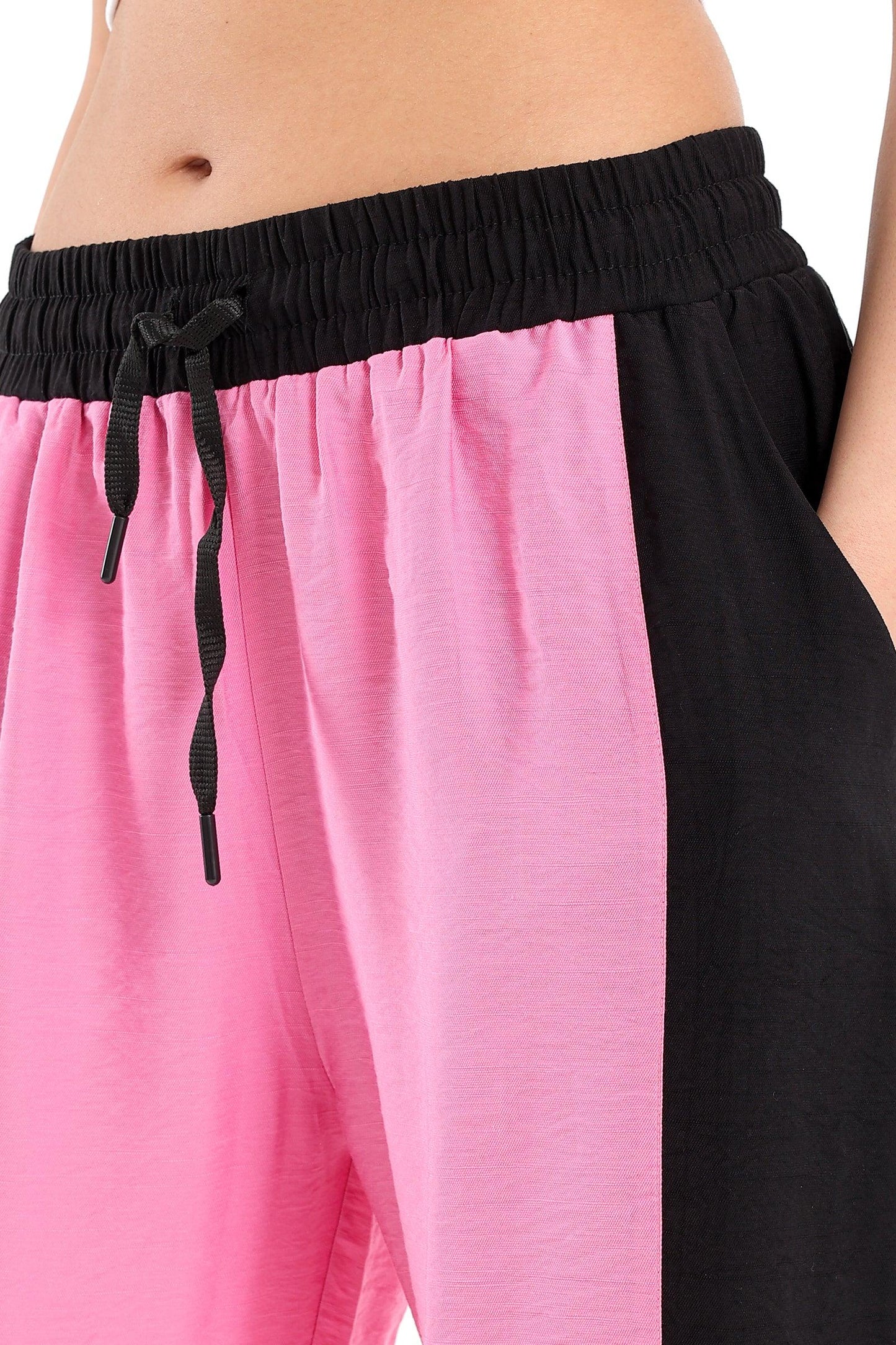 بنطلون ملون مع شقوق