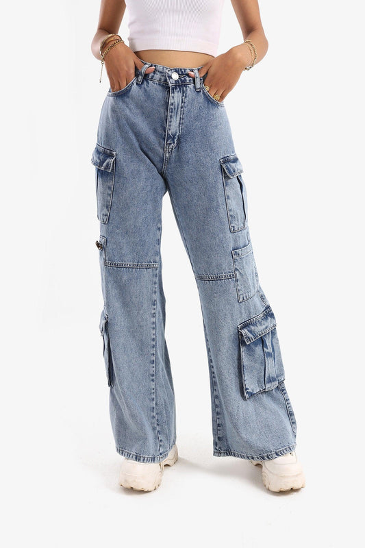 Wide Leg Baggy Jeans