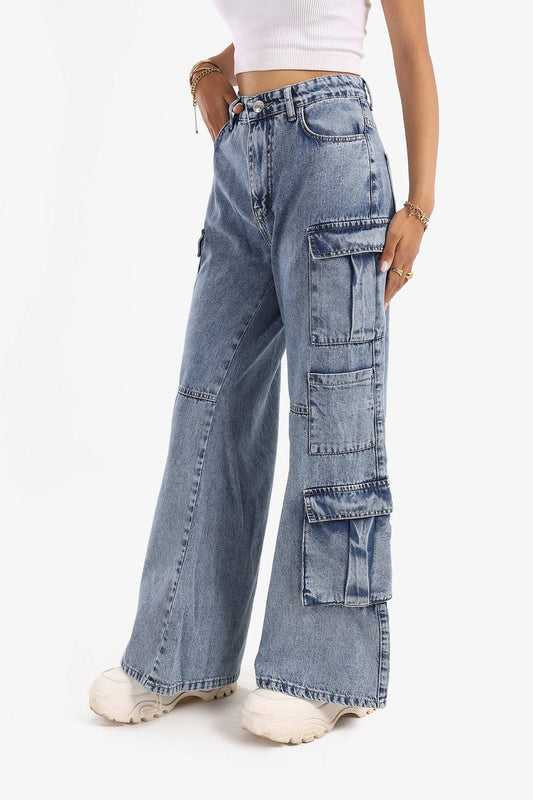 Wide Leg Baggy Jeans