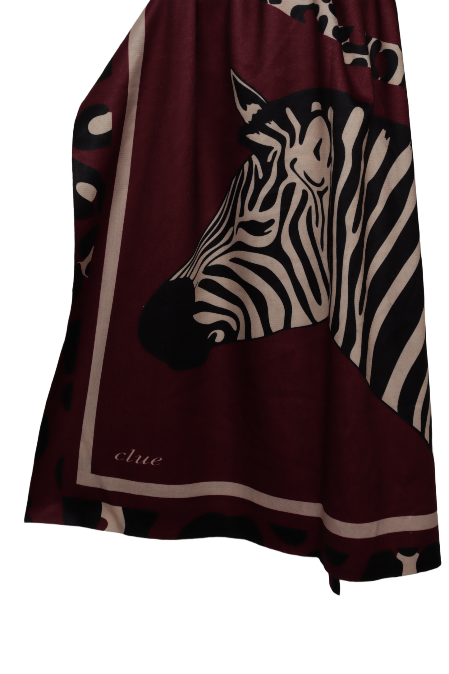 Lightweight Animal Print Scarf