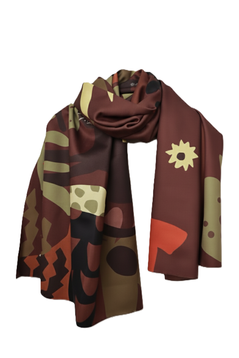 Rectangular Printed Scarf