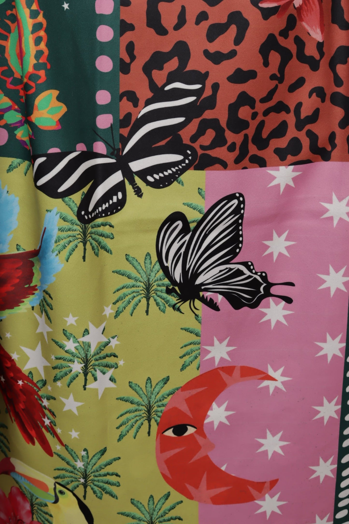 Multi Color Printed Scarf