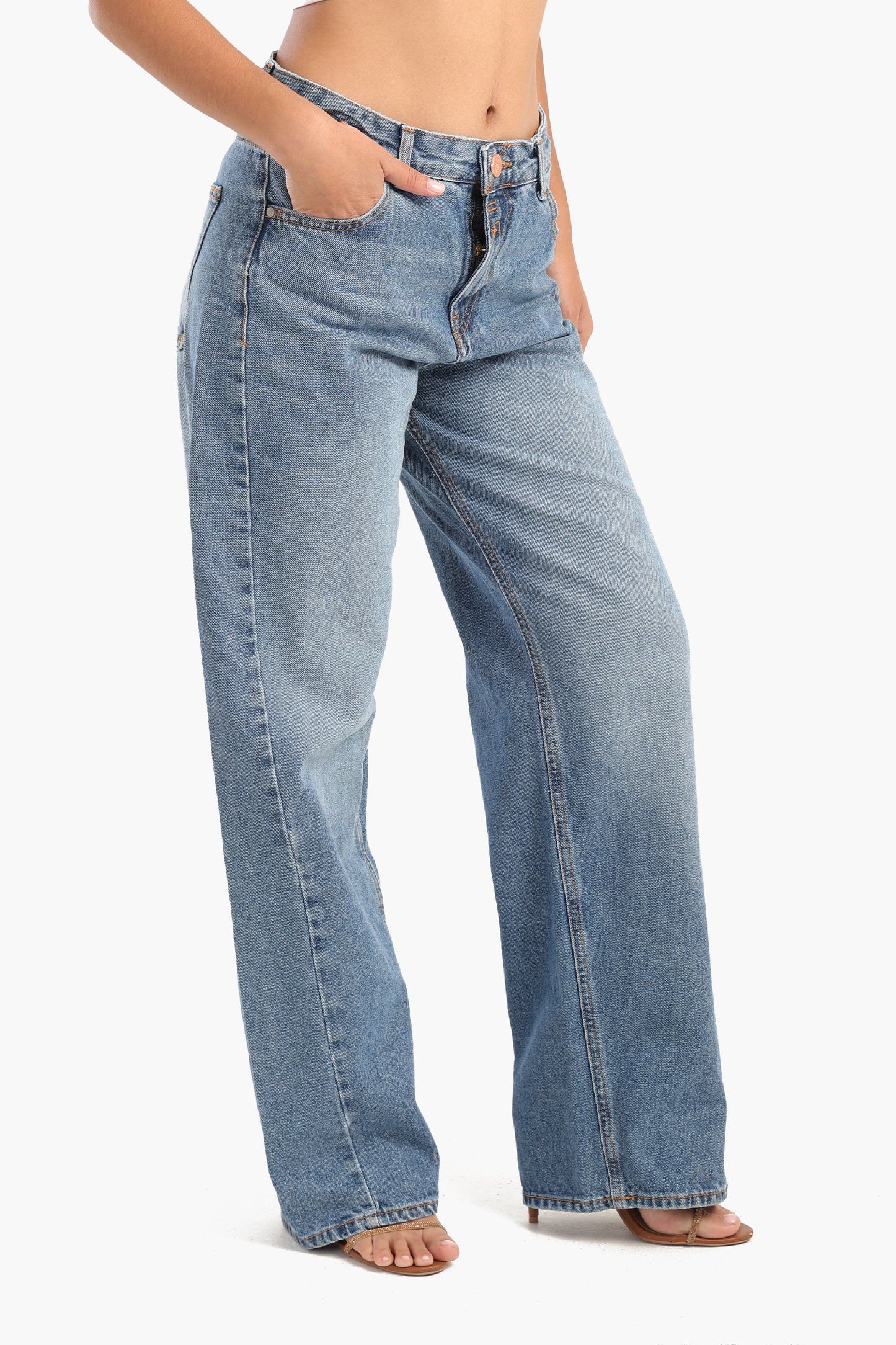 Effortless Wide Leg Jeans