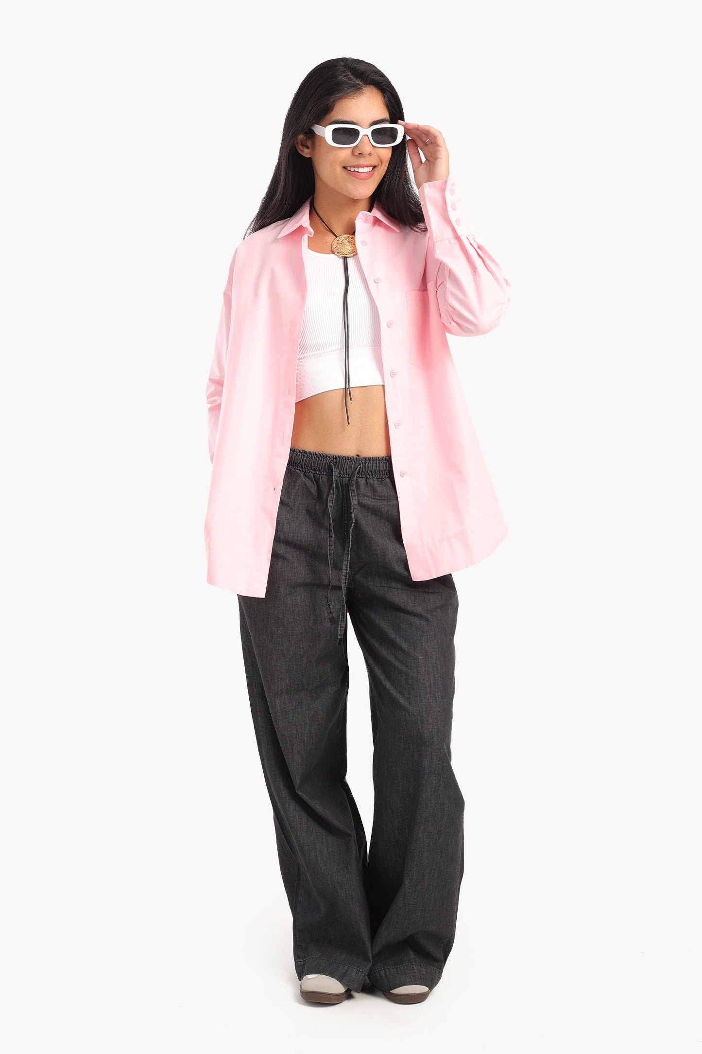 Viscose Relaxed Fit Shirt