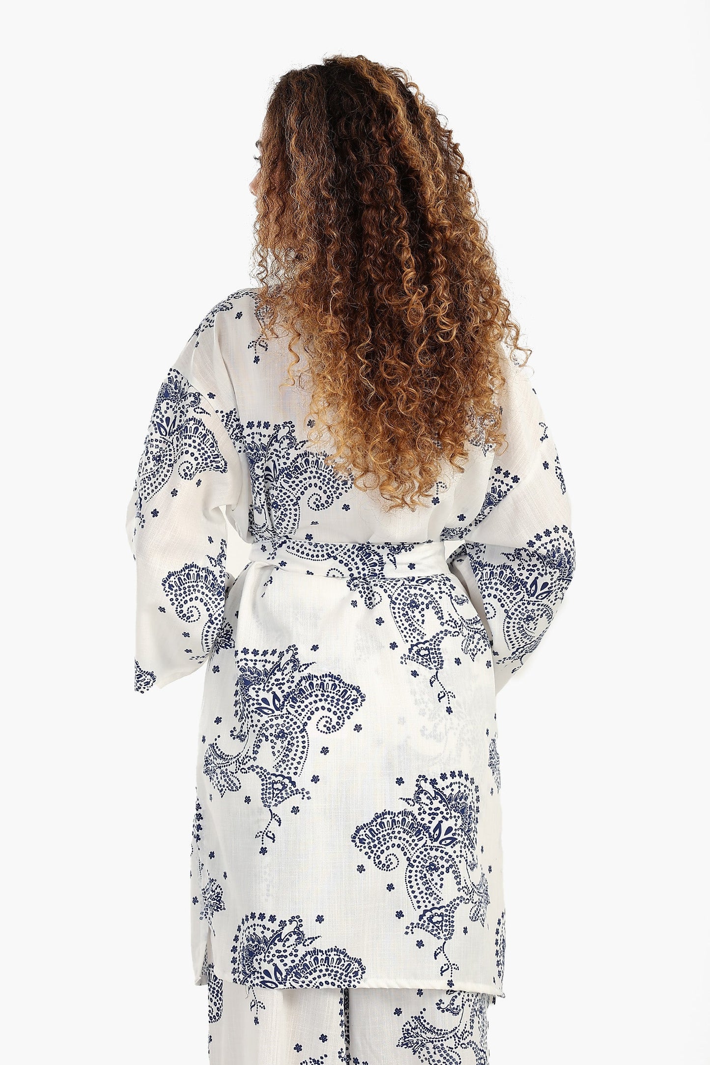 Wide Long Sleeves Kimono