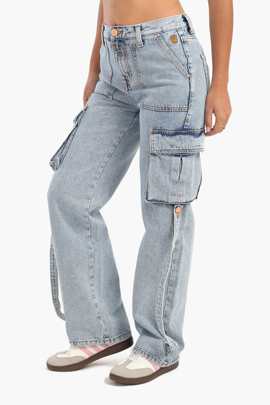 Cargo Jeans with 2 Pockets