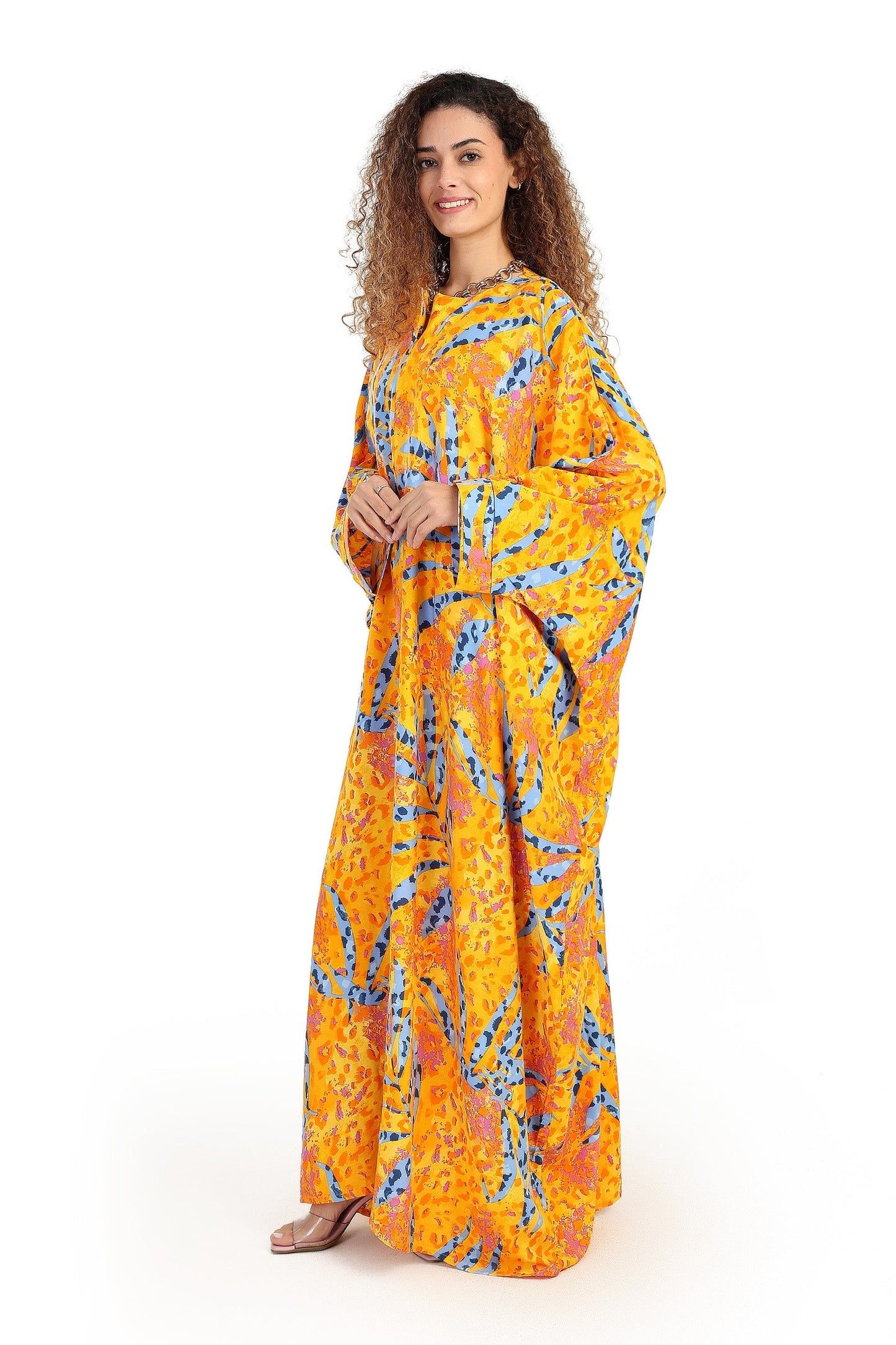 Printed Maxi Abaya