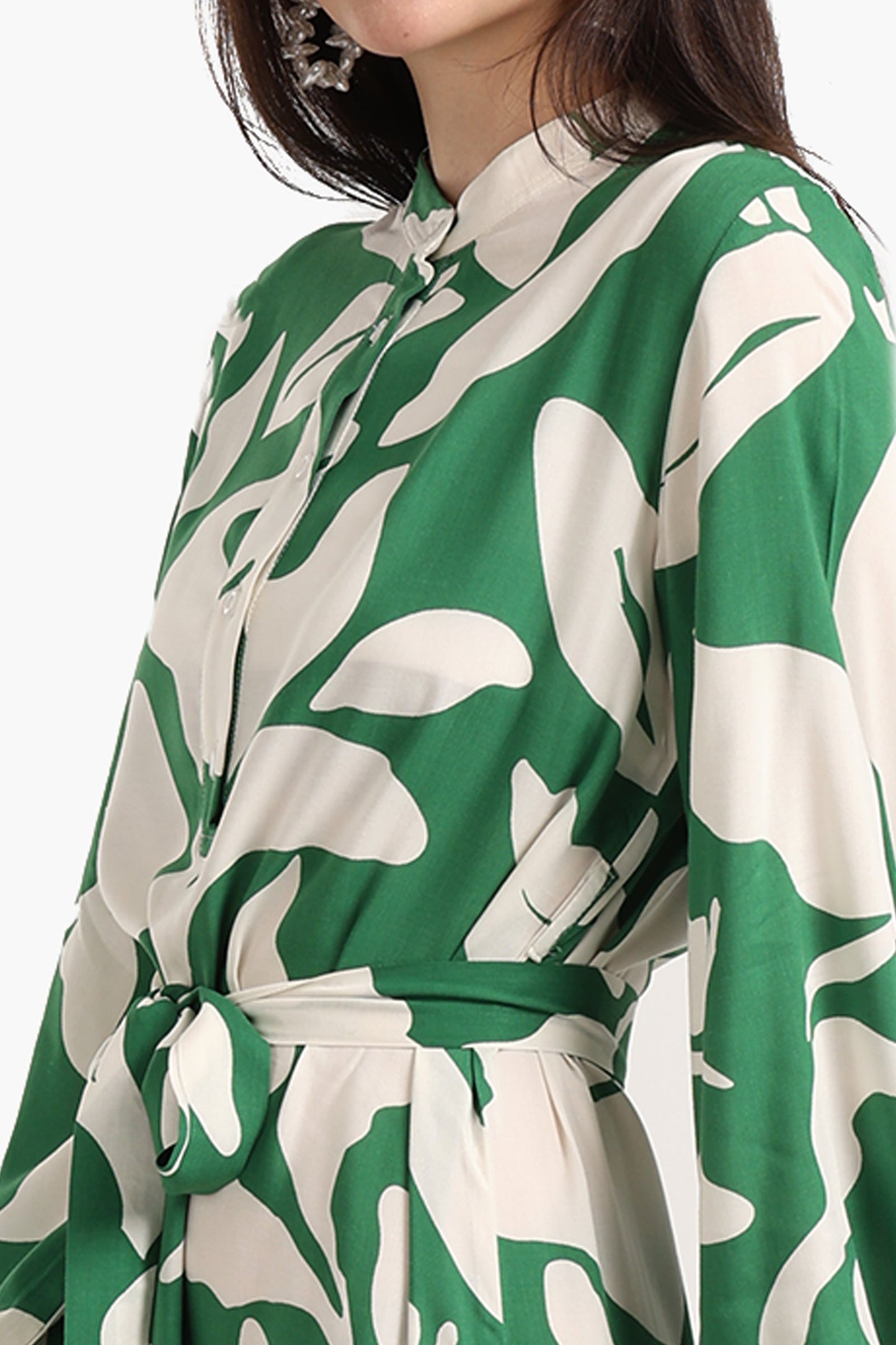 Elegant Printed Dress