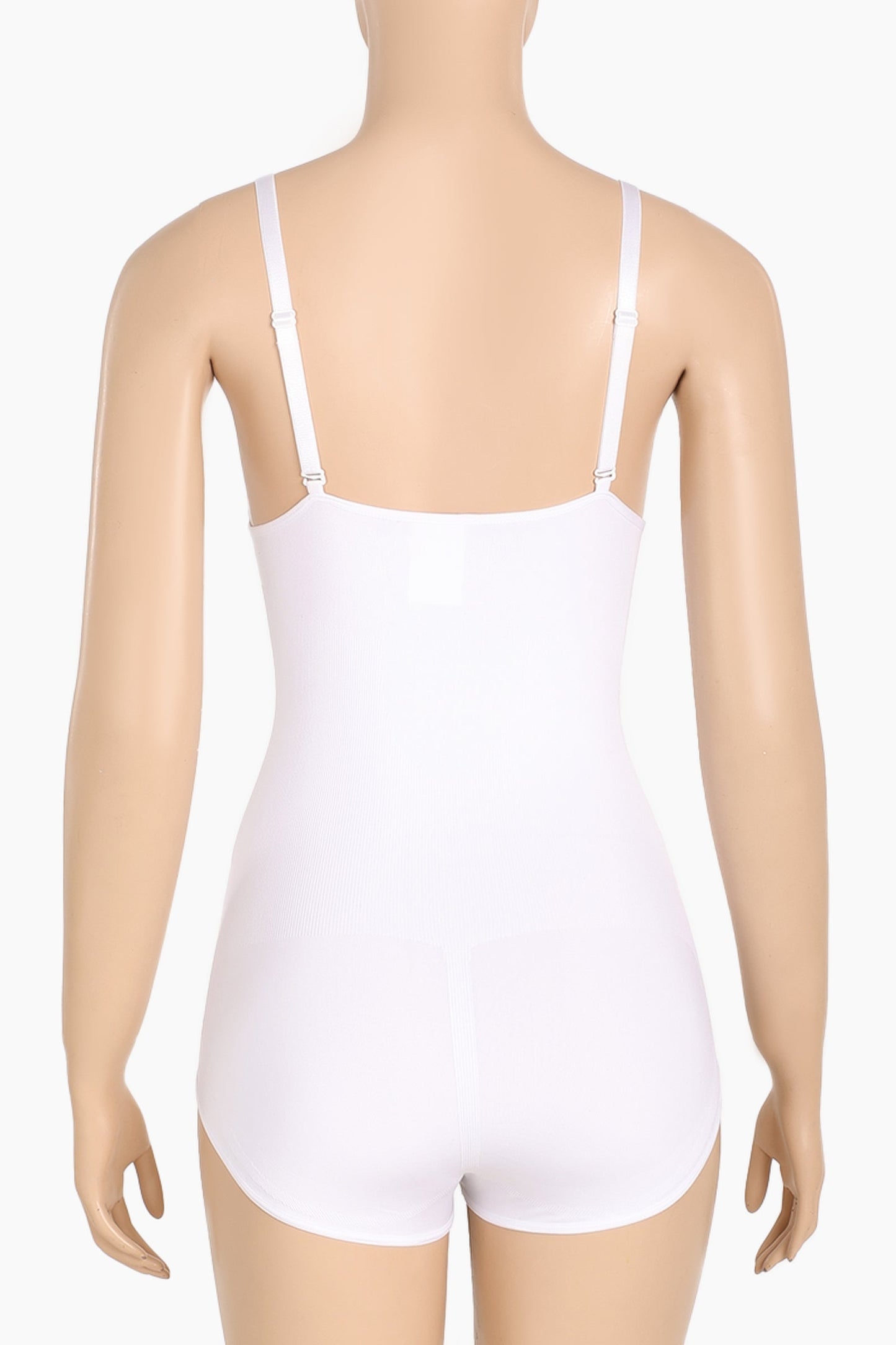 White Seamless Slim Fit Bodysuit