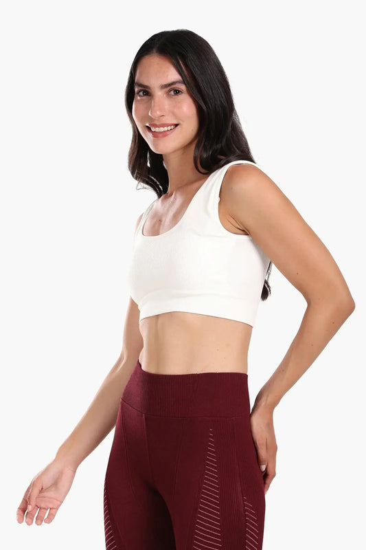 Plunge Neck Soft Bra