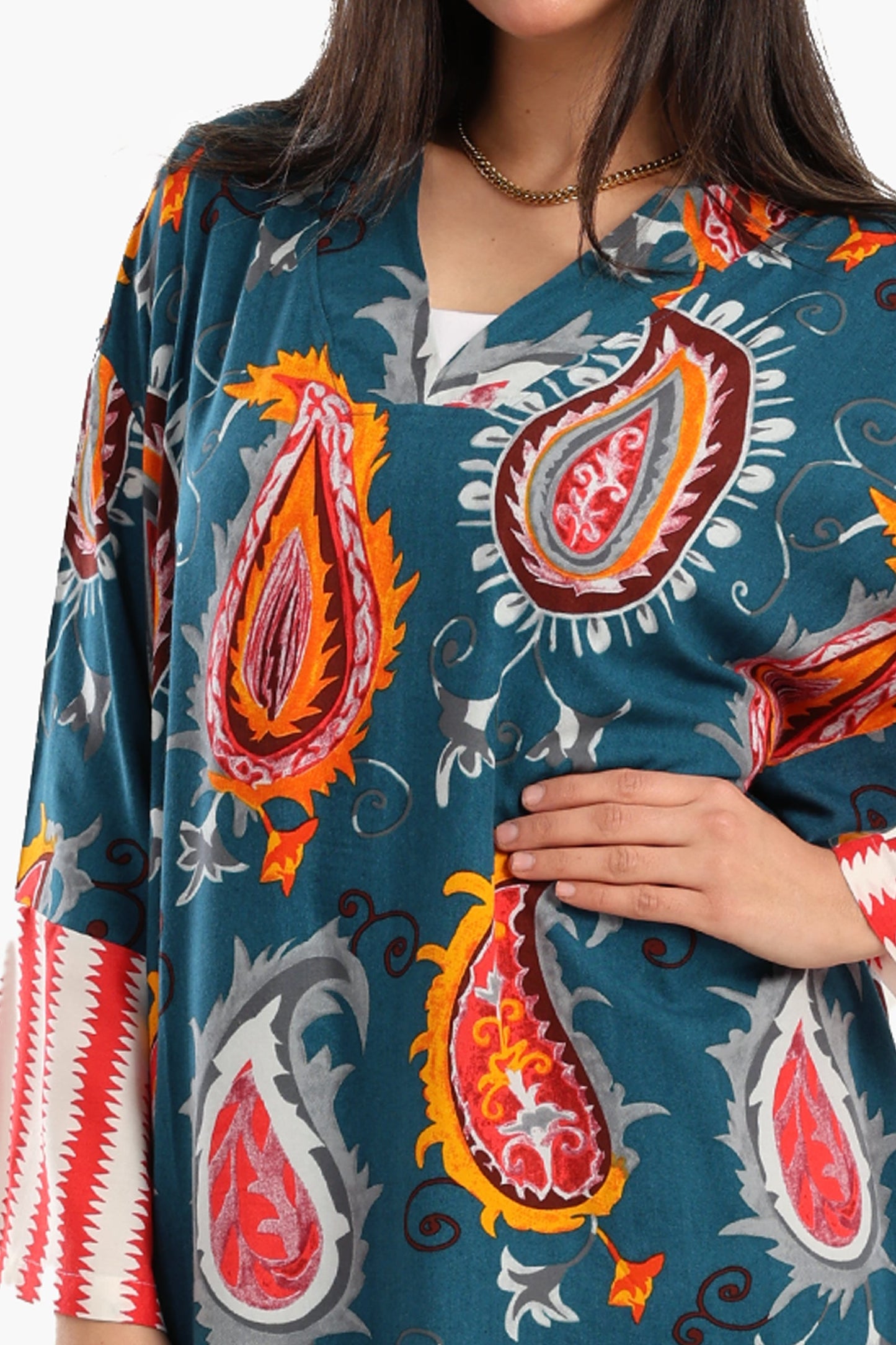 Colored Viscose Abaya