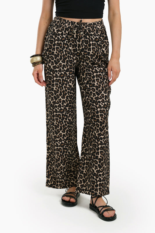 Leopard All Over Printed Pants