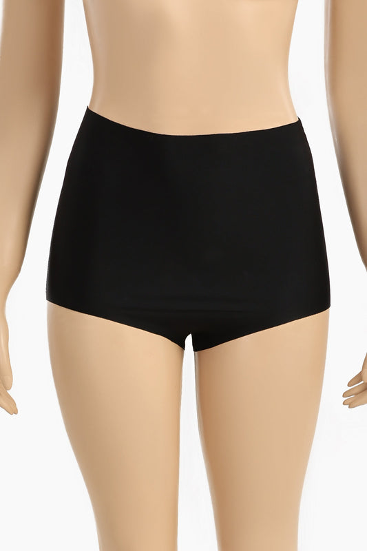 مشد أسود مقطوع بالليزر